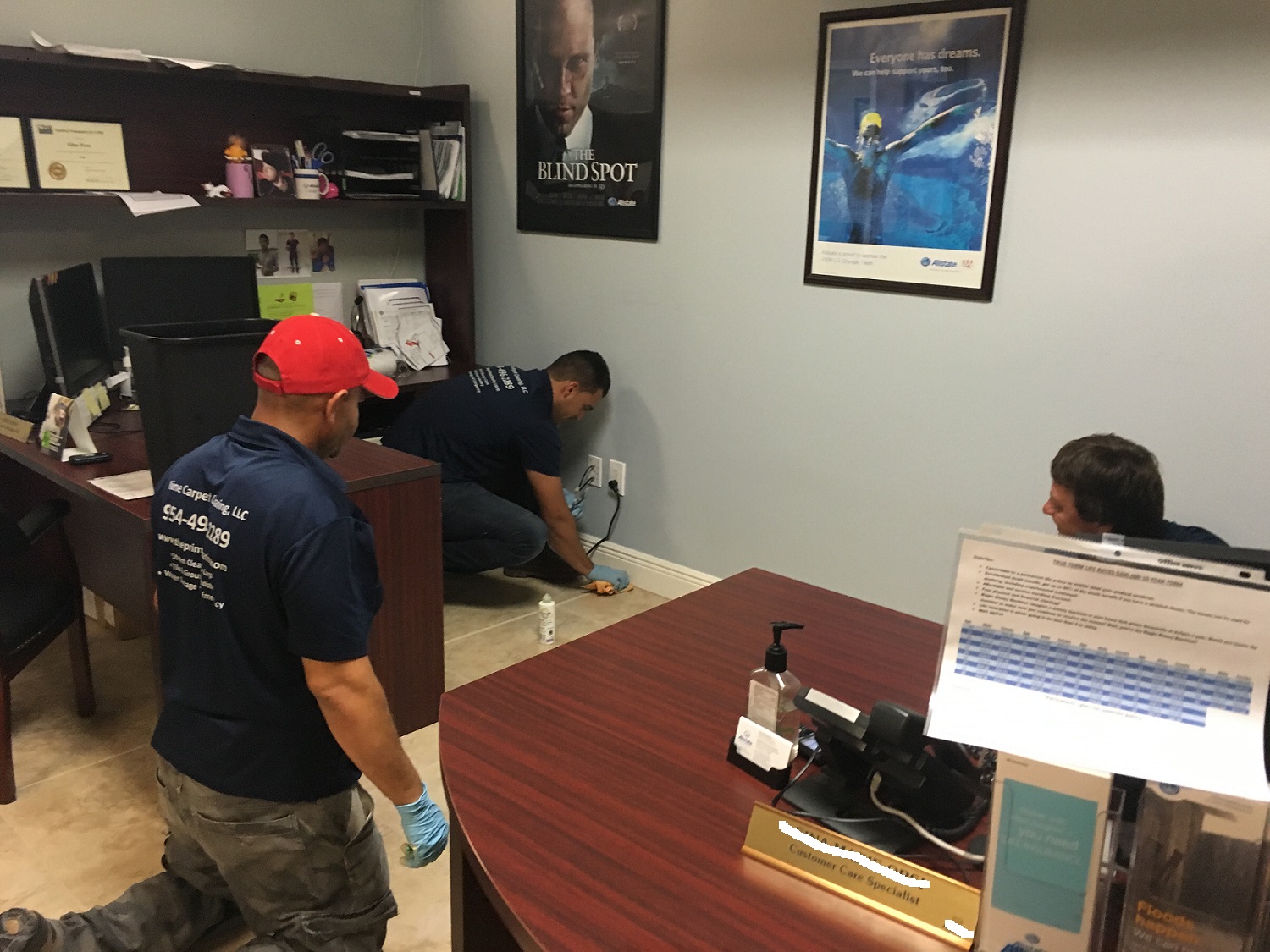 Prime Steamers - Office Cleaning Grout Cleaning & Color Coral Springs 954-496-2289